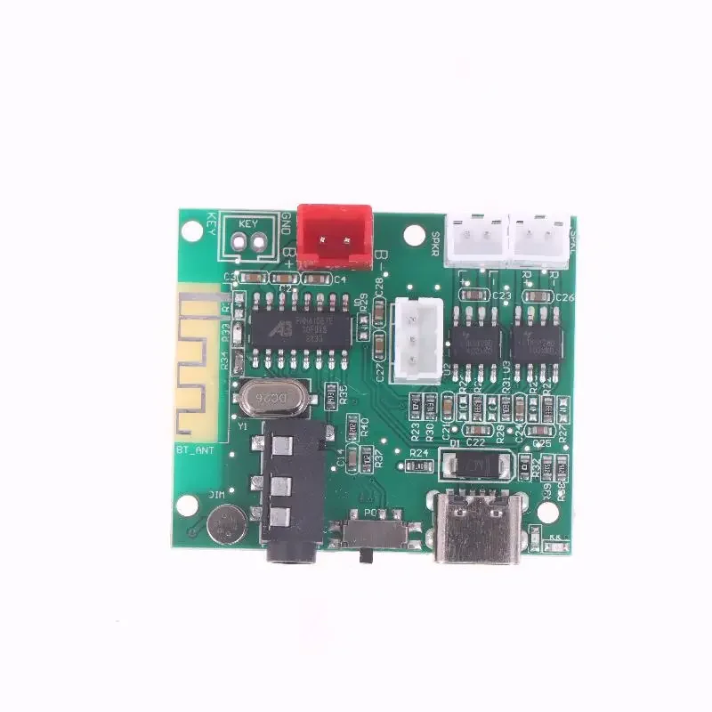 1Pc Multifunction Speaker DIY 5.2 BT Module 5V 5W+5WTWS Power Amplifier Board 3.5AUX Wireless PCBA Board