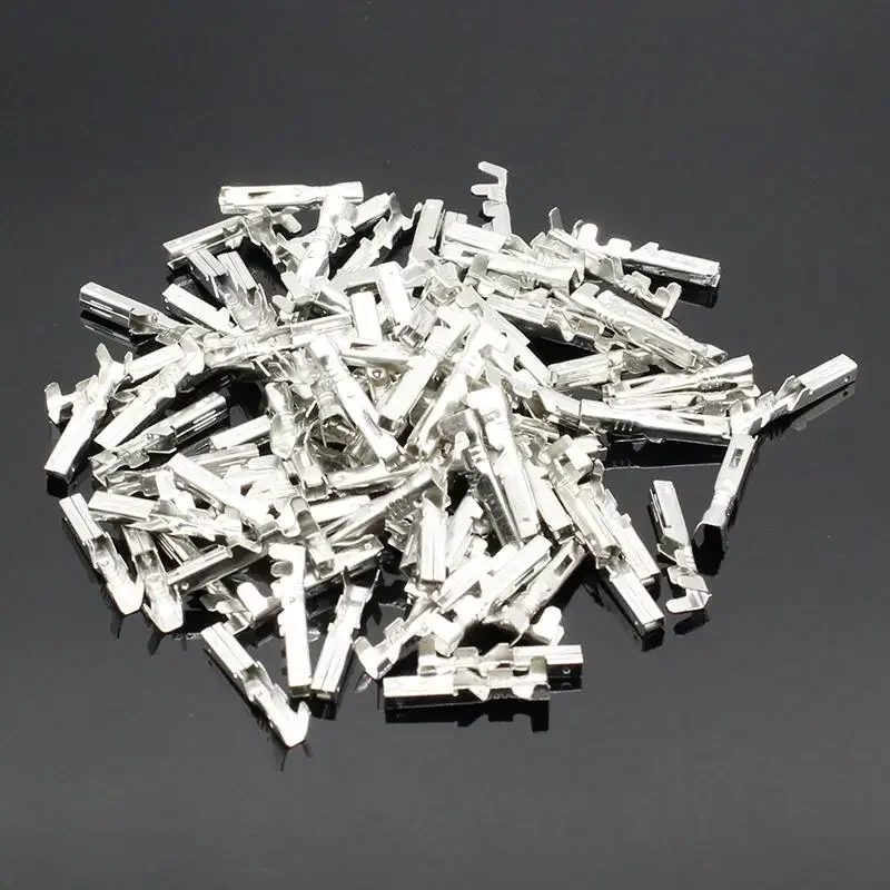 100Pcs crimp Female terminals for automotive waterproof connector