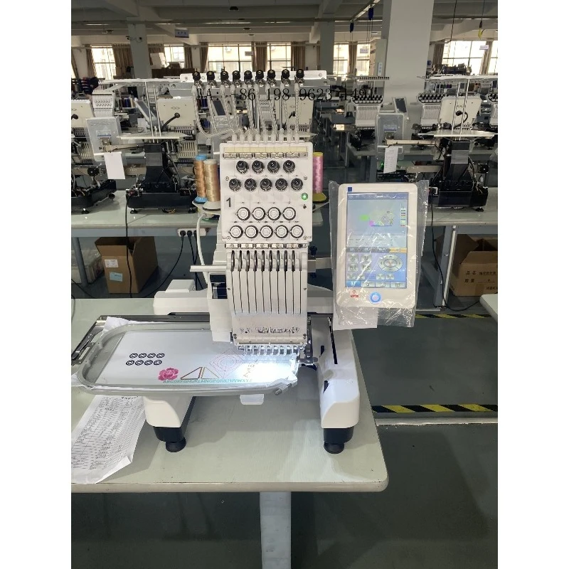 BR-901C,360x200mm Single Head 9 s China Flat Cap T-shirt Hat Embroidery