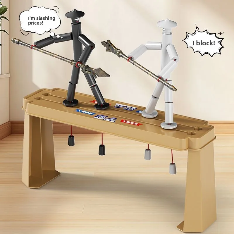 Bamboo Man Vs PK Double Toys Deluxe Desktop Game Bamboo Man Teaches The Same Paragraph!