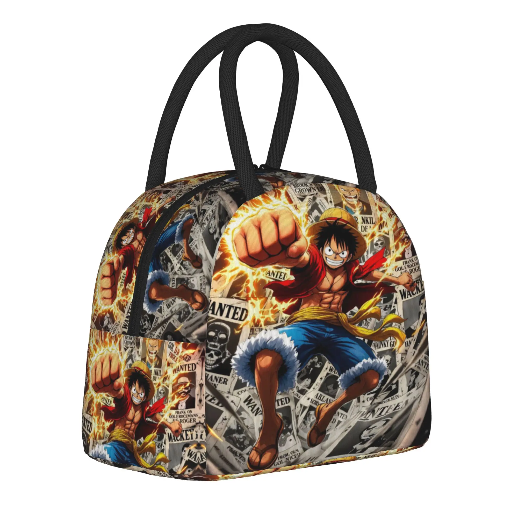 

Insulated Lunch Bags LUFFYS o-one-piece-e Accessories Lunch Food Box New Arrival Thermal Cooler Lunch Box For School