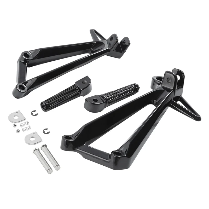 القدم الوتد الألومنيوم مجموعة يناسب YZF-R3 YZF-R3 2015-2024 MT03 2020-2024 دراجة نارية الركاب الخلفي مسند القدمين قوس