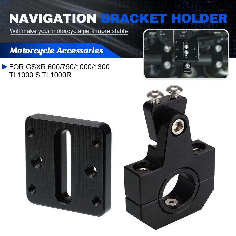 

Motorcycle Universal Motorcycle Mobile Phone Navigation Bracket Holder For SUZUKI GSXR 600/750/1000/1300 TL1000 S TL1000R