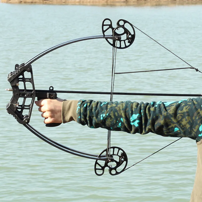 

High Quality Metal 50 lbs Composite Pulley Bow and Arrow Powerful Archery Composite Bow Hunting Shooting Professional Bow