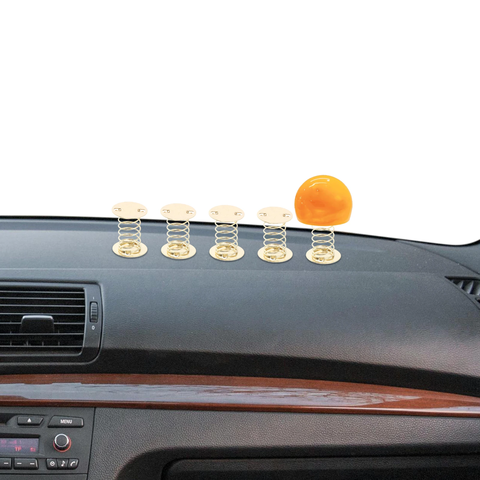 10Pcs Spring Base Set DIY Shaping Accessories Vibrant Shake Swing Car Bike Motorcycle Decoration Bases Dashboard Toy Bases