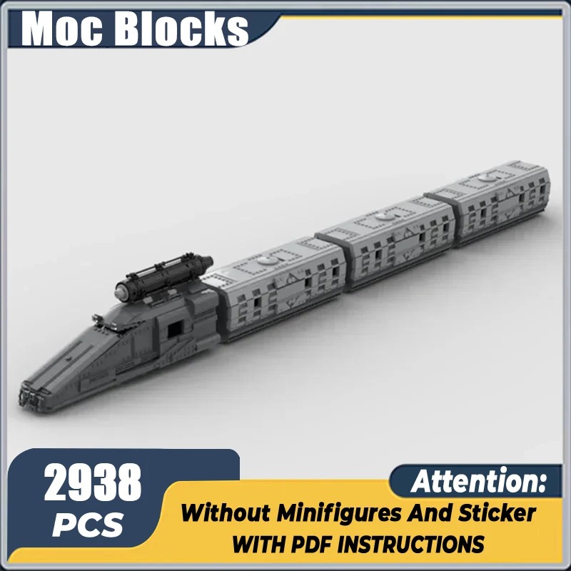 Moc Building Bricks Famous Military Movie Model Pike Spice Train Technology Modular Blocks Gift Christmas Toys DIY Sets Assembly