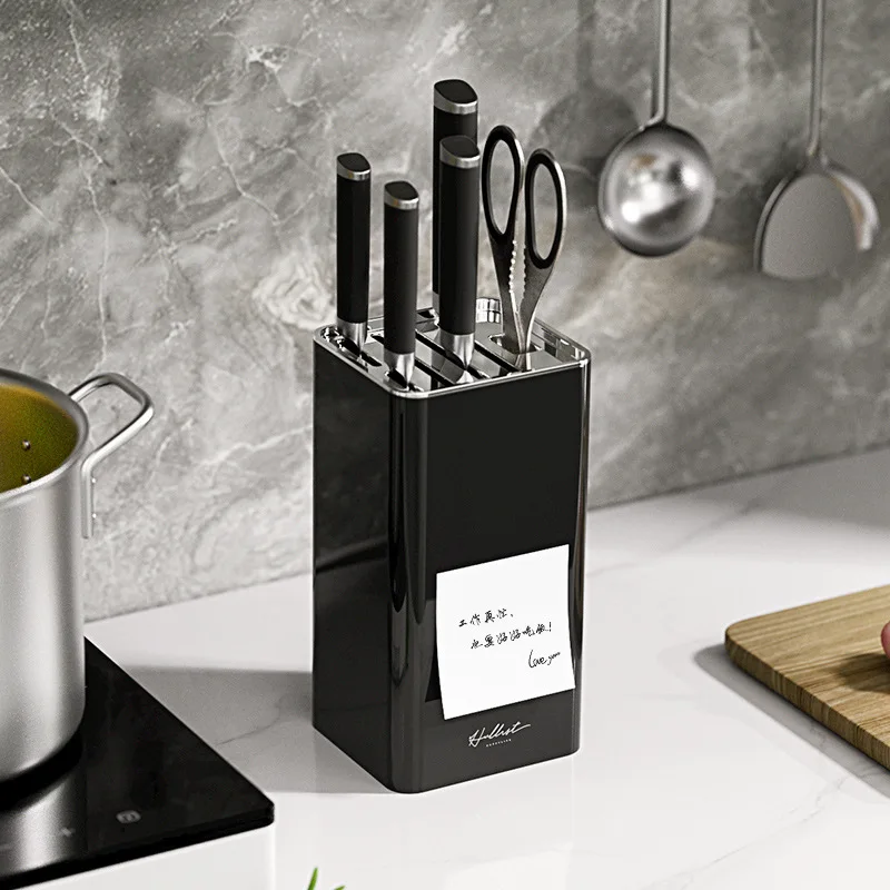 

Компактный держатель для ножей и ножниц, современный органайзер для кухни и дома, подставка для ножей XY40DJ