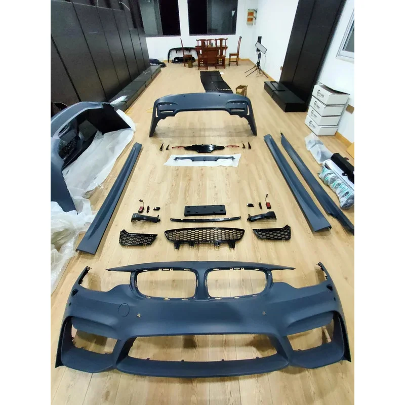 

Заводской хит продаж 4-й серии F32–M4 Комплект кузова Полный комплект PP с передним бампером Боковая юбка Задний бампер 2-дверный комплект кузова M4