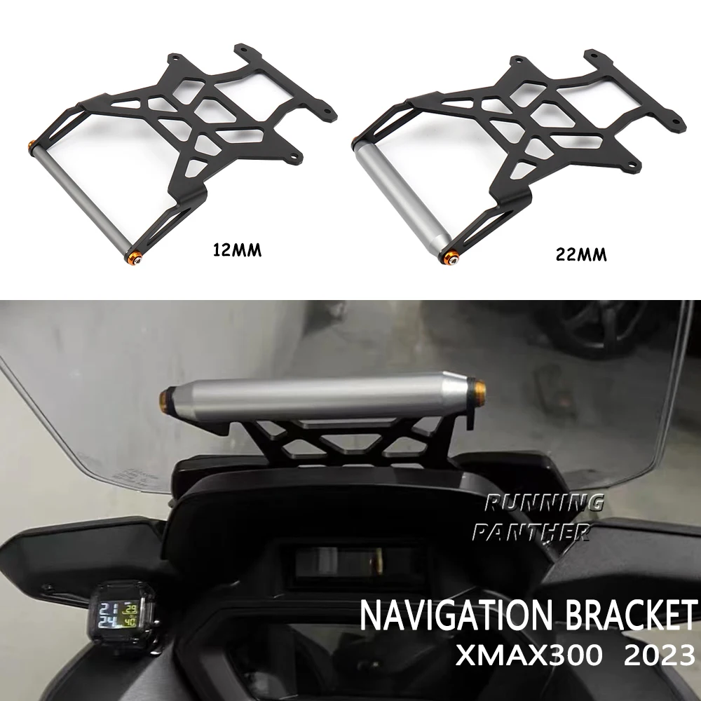 

New Motorcycle GPS Navigation Mounting Bracket Adapter Holder For YAMAHA XMAX 300 XMAX300 X-Max300 X-MAX 300 X-MAX300 2023-