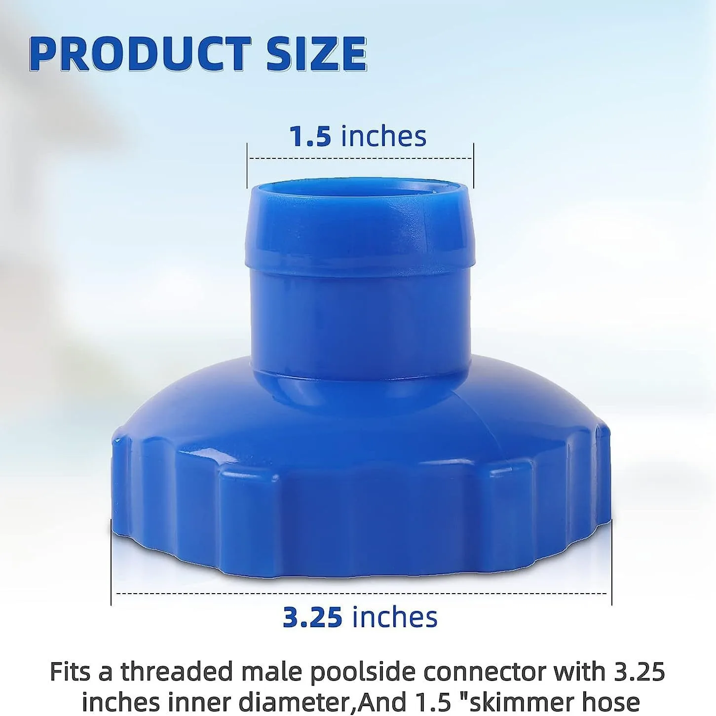 Intex Floor Pool Skimming Hose B Adapter 11238 For 28000E Above Ground Pool Compatible