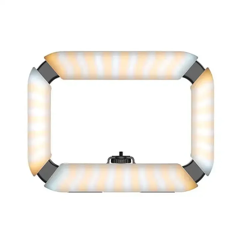 Ulanzi U200 Ring Light Video Rig CRI96+ 2500-8500K 20W Bicolor LED Light 200 LED with Phone Holder and Built-in Power Bank