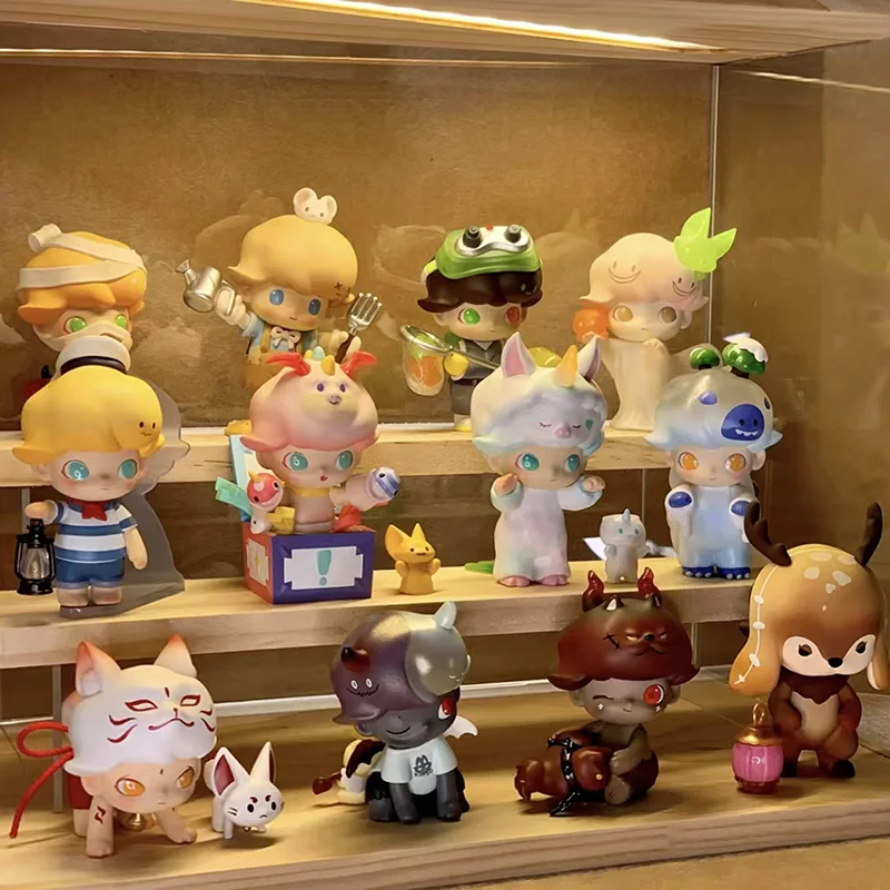 

POP MART DIMOO Серия «Никто не будет спать сегодня»: Загадочная коробка-сюрприз (Blind Box) для декора рабочего стола