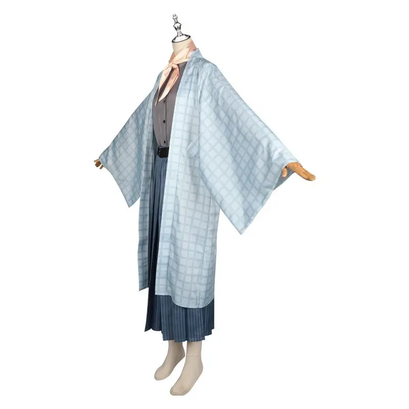 Ghost Annihilation Blade Anime Costume Time Transparent No Ichiro Kimono Stage Performance Cosplay Costumes Complete Setc;6,r'8;