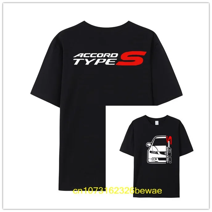 

25 Fashion Summer T Shirt Classic Japanese car fans Accord CL9 2005 Type S Tee SHIRT