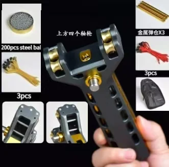 NEW All Aluminum Alloy Outdoor EDC Competitive High-precision Camping Automatic Loading Rapid Fire Hunting Tool Set