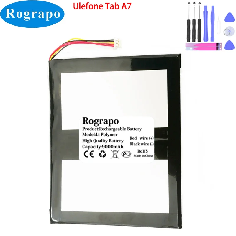 New 3.8V 9000mAh Ulefone Tab A7 Laptop Tablet PC Battery