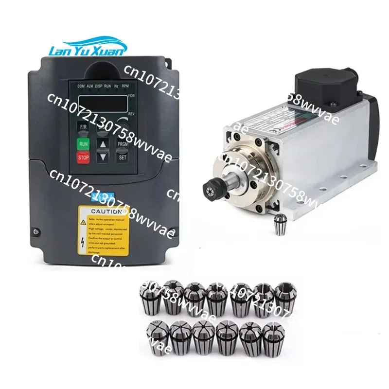 1.5KW 110V CNC Air-Cooled Spin - огляд і ціна 2.2Kw Water Cooled Spindle Kit Vfd