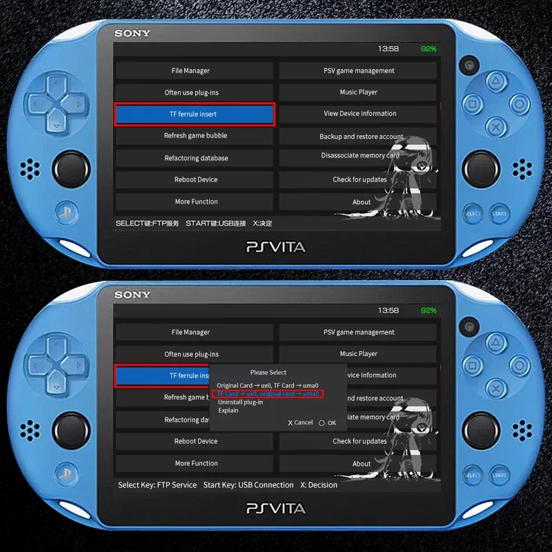 Genérico Adaptador Sd2vita para Memoria Micro SD Compatible con PS Vita Genérico Adaptador Sd2vita para Memoria Micro SD Compatible con PS Vita