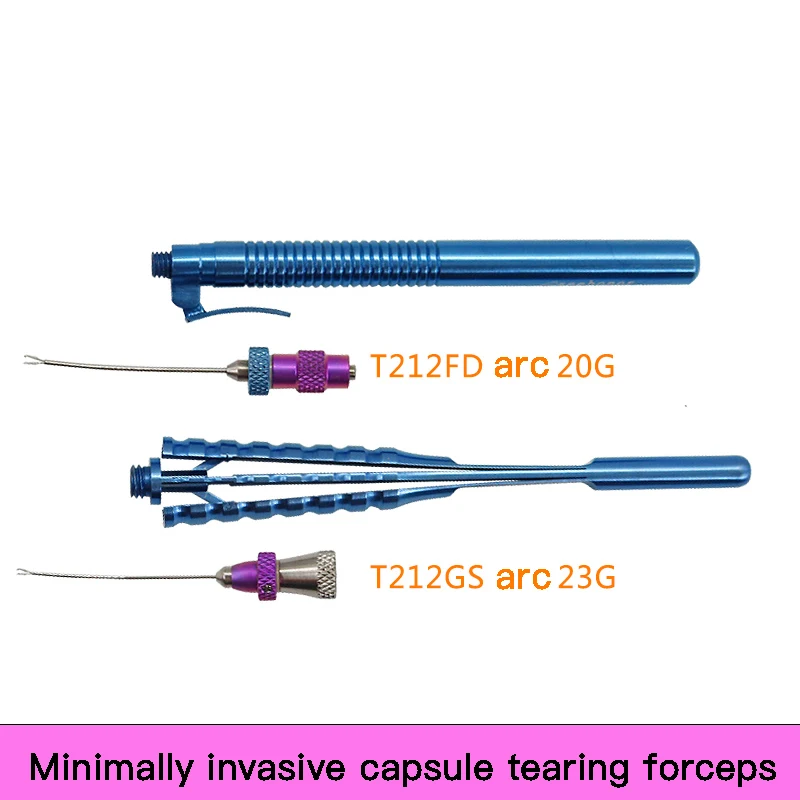 

Ophthalmic Microinstruments Titanium Alloy Minimally Invasive Capsule Tearing Forceps