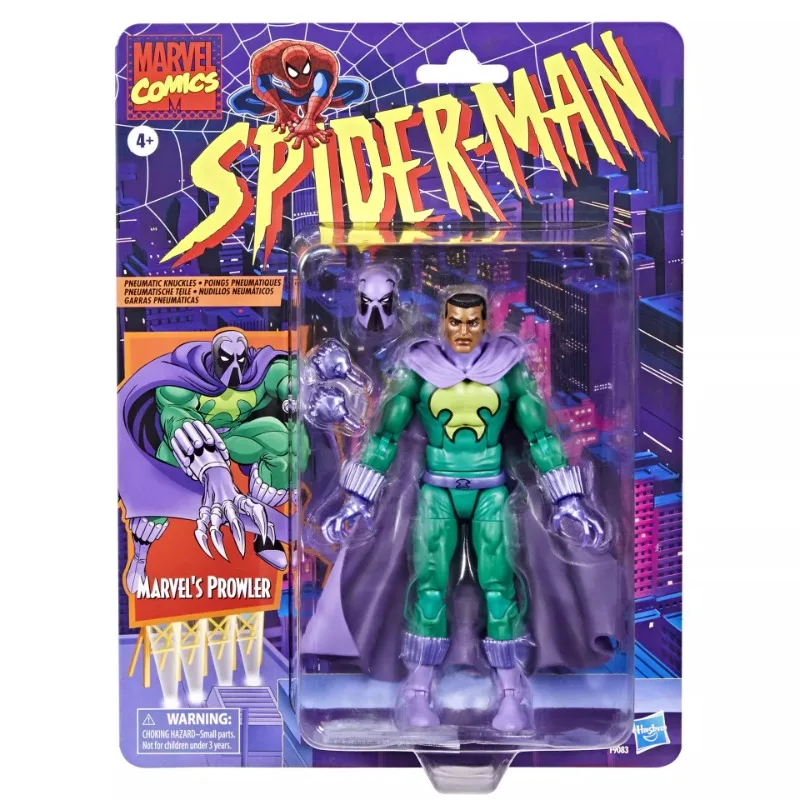 

Stock Hasbro Marvel Walmart Limited Hanging Card Comic Edition Prowler Joints Can Do Model Pieces for Boys and Girls Gifts Toys