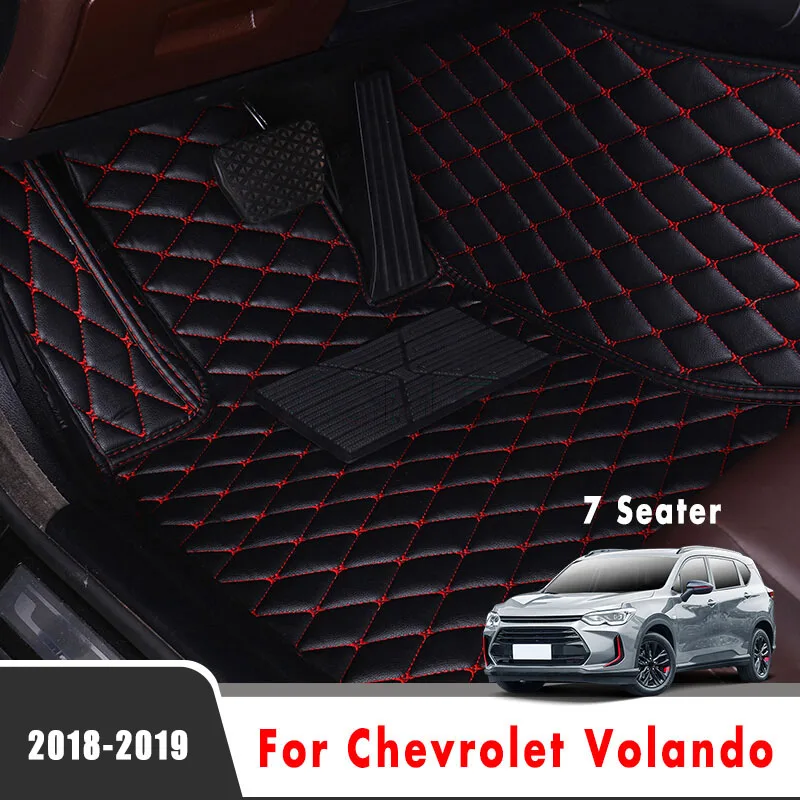 

Автомобильные коврики для Chevrolet Volando 2018, 2019, 7-местные водонепроницаемые коврики, индивидуальный стиль, автомобильные аксессуары, чехлы для интерьера