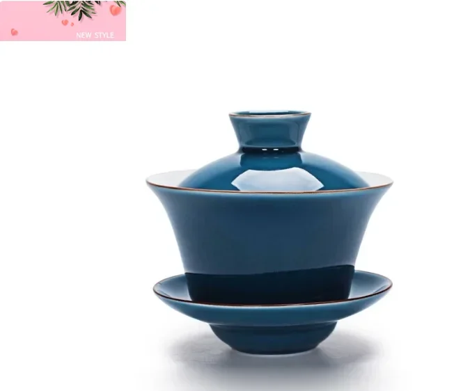 

Набор фарфоровых чашек для чая, крытая миска с крышкой, блюдце для чашки, Китай, керамика, изысканный, Гуань Печ, гавань, 140 мл