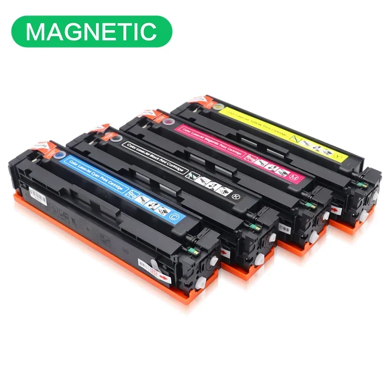 4PCS Compatible for HP 203A CF540A 540a cf540 cf541a cf543a toner cartridge LaserJe Pro M254nw M254dw MFP M281fdw M281fdn M280nw