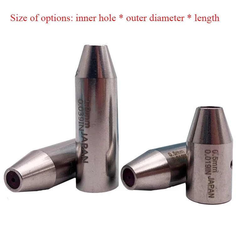 2.0 Ruby Fine Pore Discharge 0.50.73.0 Guide Nozzle 1.0 Piercing Machine Guide 0.8 Eye Mask 25 Length 42 Length