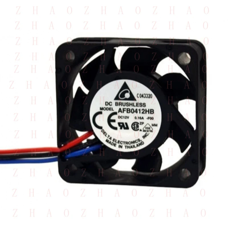 L+ for Delta AFB0412HB -F00 BRUSHLESS 0.16A DC12V 3-Wire 40mm MODEL 12V Fan
