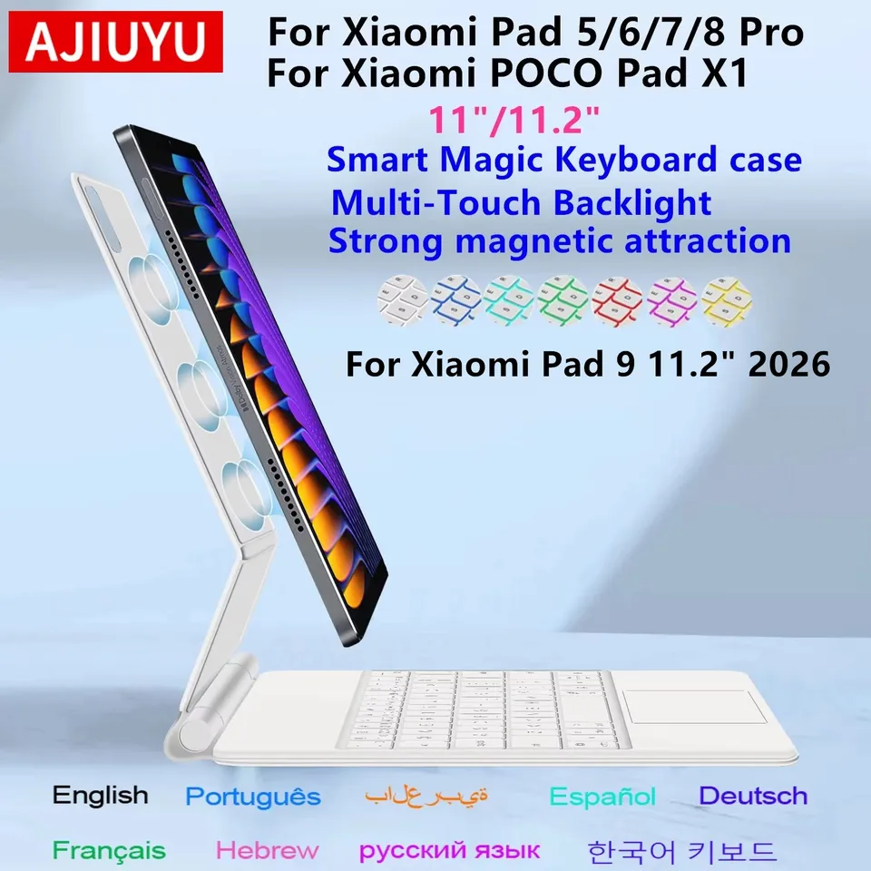 Xiaomi Pad 9、8、7、6、5、MiPad 8、7、6 Pro、11インチ、11.2インチ