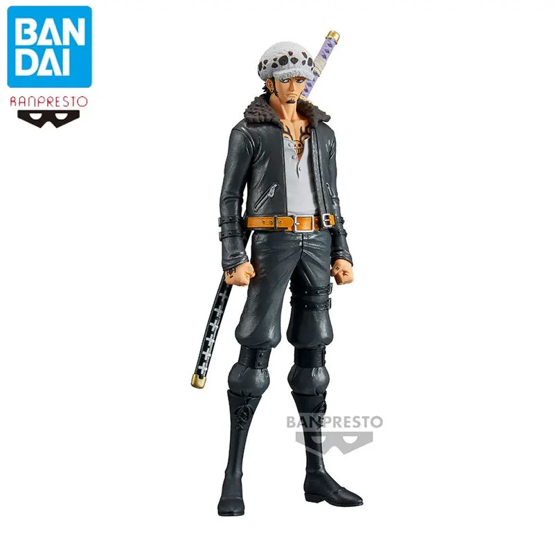 

Bandai Anime Banpresto ONE PIECE Trafalgar D.Water Law Exquisite craftsmanship Toys Action Figure Anime Figure Model HolidayGift