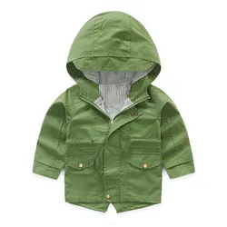 V-TREE Spring Autumn Jacket For Girls Cartoon Boys Coat Hoody Children Outerwear Baby Windbreaker