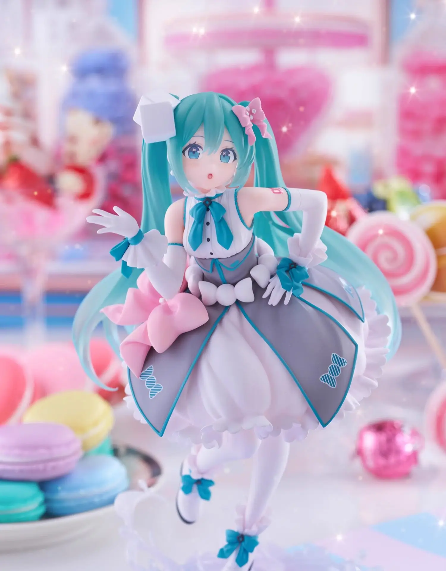 BANDAI TAITO Hatsune Miku 39 Memorial Award 2nd B Fangtang Scenery Handmade Christmas Toy Gifts