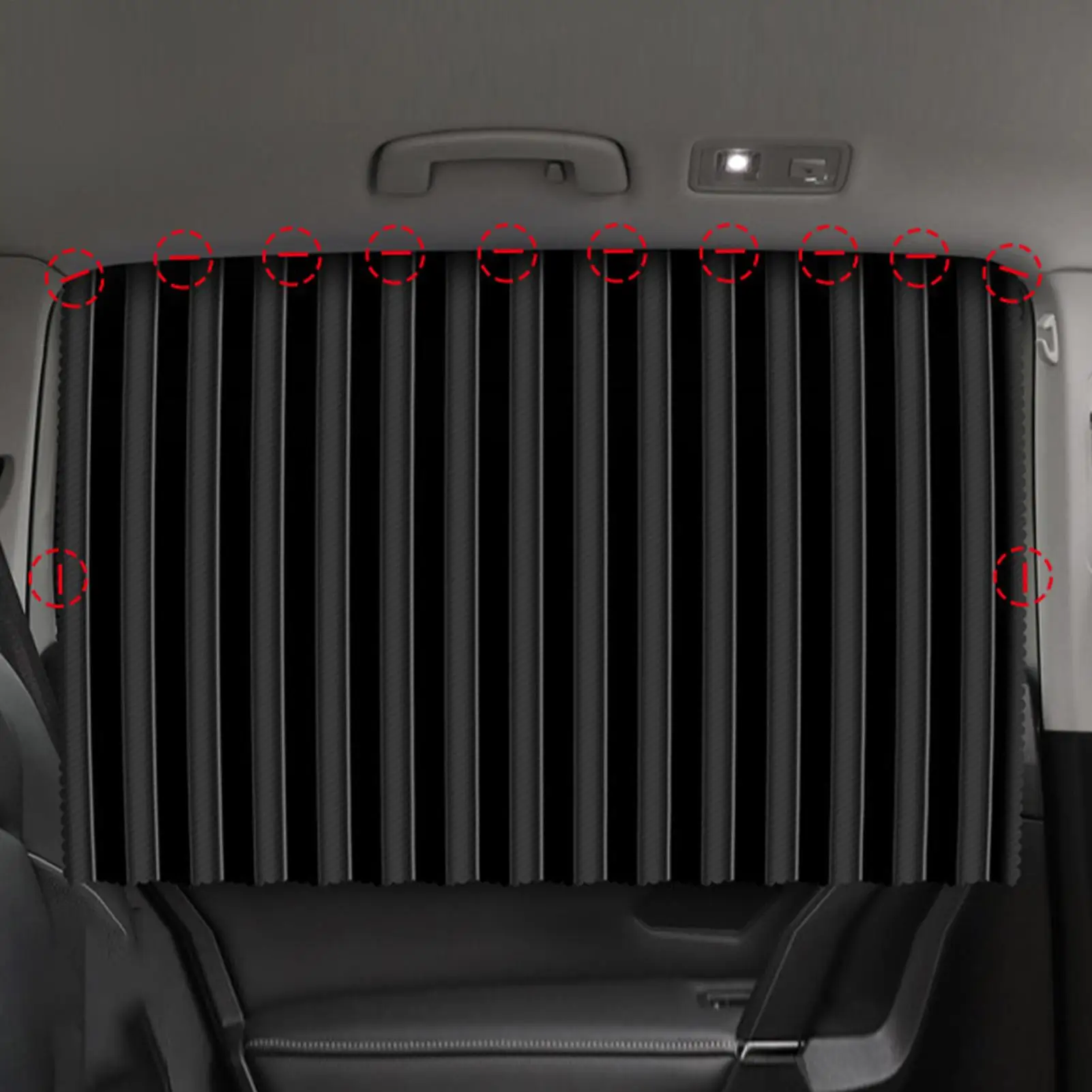 Automotive Magnetic Privacy Sun Shade Window Cover Practical Accessory For Sedan Drivers Fleet Managers Long Distance Travel