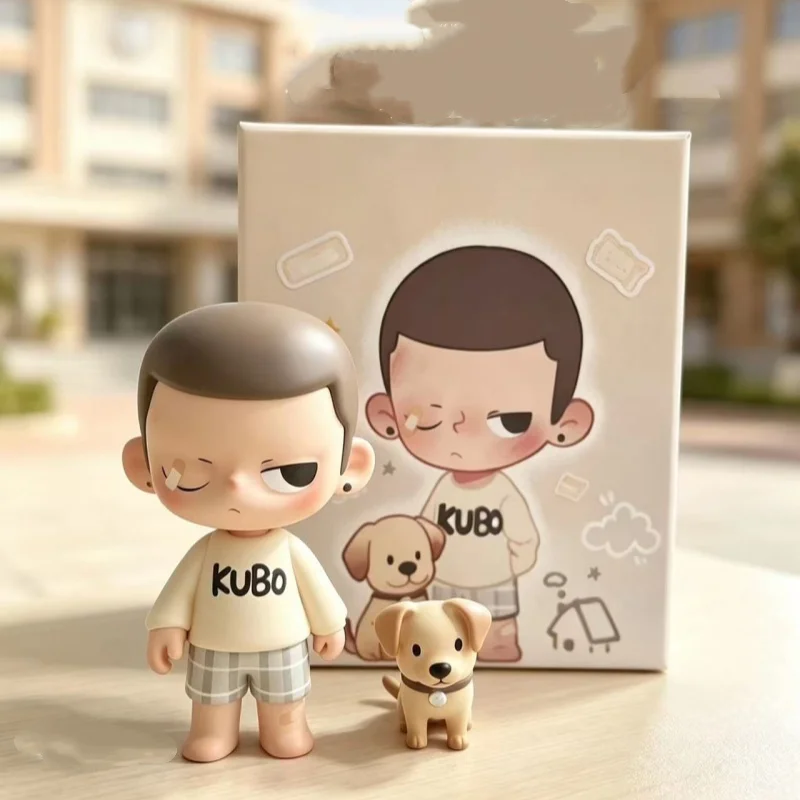 POP MART KUBO City of Sunset Series Blind Box Mystery Figurines Girls Gift Desktop Decor Ornaments Collectible Model Dolls