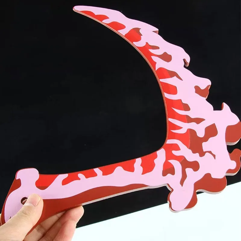 2026 Neues Modell Anime Schwert Cosplay Katana Giyuutarou Doppelte Blut Sichel Spielzeug