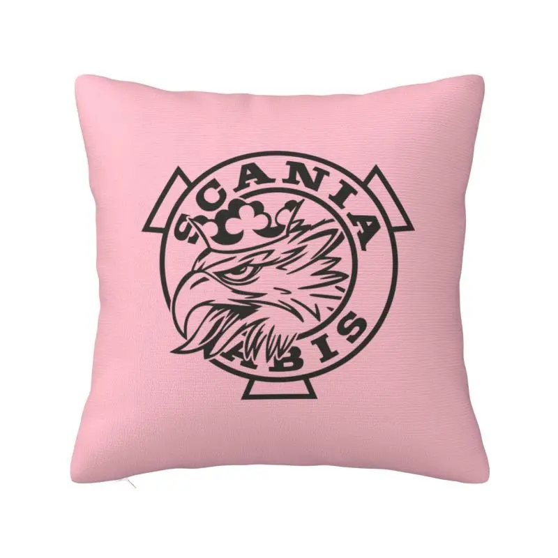 

Custom Swedish Saabs Scanias Pillowcase Automobile Car Luxury Cushion Cover Square Pillowcase