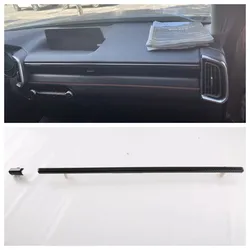 For Mazda CX-50 CX50 2022 2023 2024 LHD ABS Carbon Fiber Front Center Console Trim Strip Dashboard Cover Car Styling Accessories