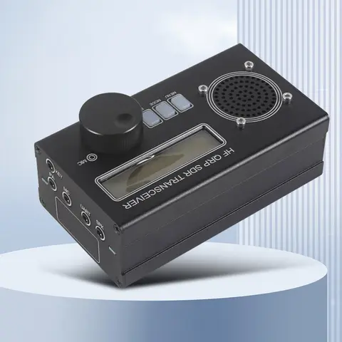 8 Band USDX USDR HF QRP SDR Transceiver HF Ham Radio Built-in Battery QRP CW Transceiver with Mic Shortwave Transceiver