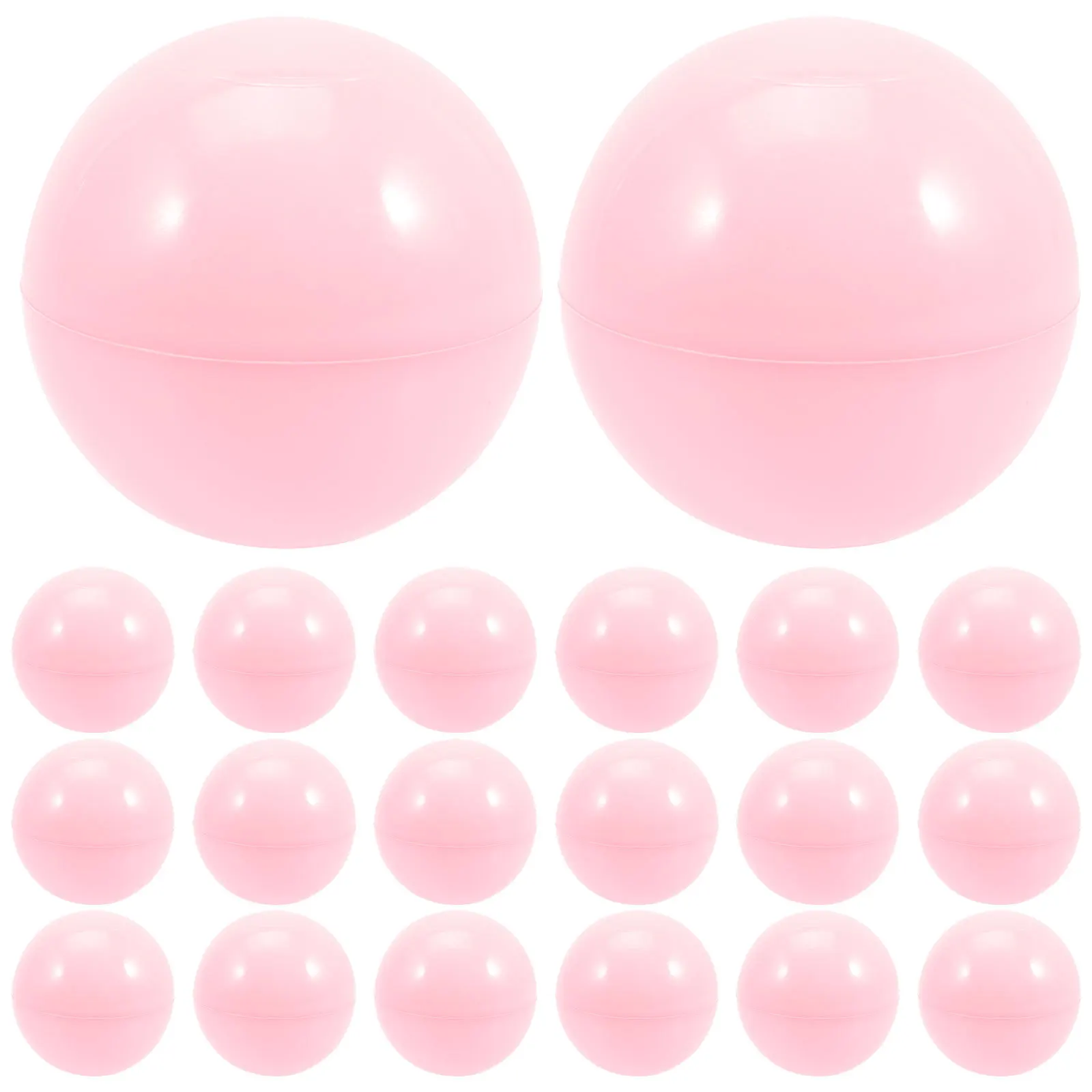 

100Pcs Heavy Duty Ocean Balls Fun Round Shaped Children Play Balls for Ballpit Pool Tent Indoor Outdoor Entertainment