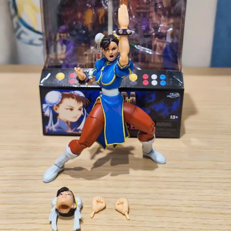 15 centimetri Streetfighter 2 The Final Challengers Chun Li Anime Figura 1/12 Action Figure Statua Bambola Da Collezione Ornamento Giocattolo Regali