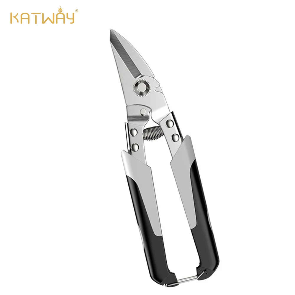 KATWAY Household Industrial Hand Tools, Aviation Scissors Multifunctional for Tin Sheet Metal Cutting, Iron Plate Shears HH-AA10