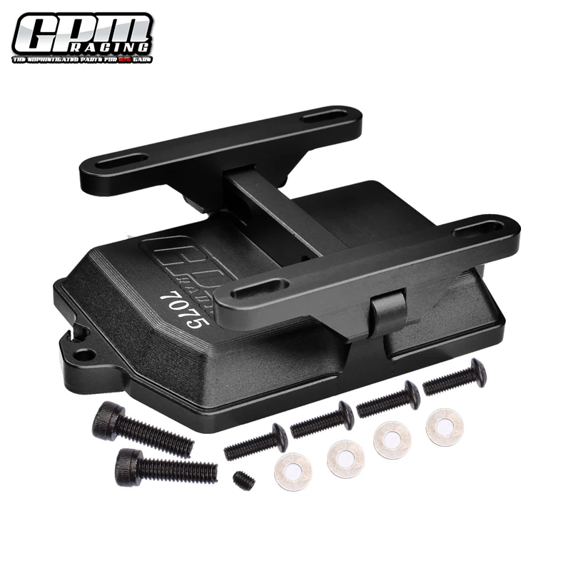 Couvercle de boîte de récepteur GPM Alu 7075 et support de réglage électrique TRAXXAS XRT 78086-4 X-Maxx
