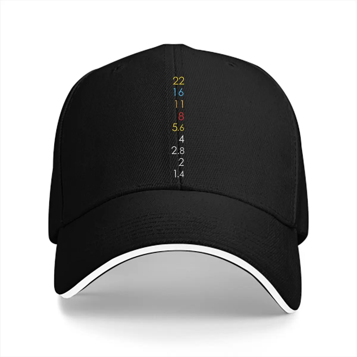 

Washed Men's Baseball Cap Aperture Values Trucker Snapback Caps Dad Hat Photographer Camera Patent Golf Hats