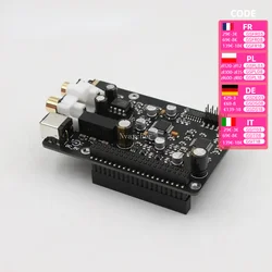 Nvarcher ES9038h/AK4493/Scheda di trasmissione digitale I2S 768K DSD512 DSD per Raspberry Pi 2B 3B 4B