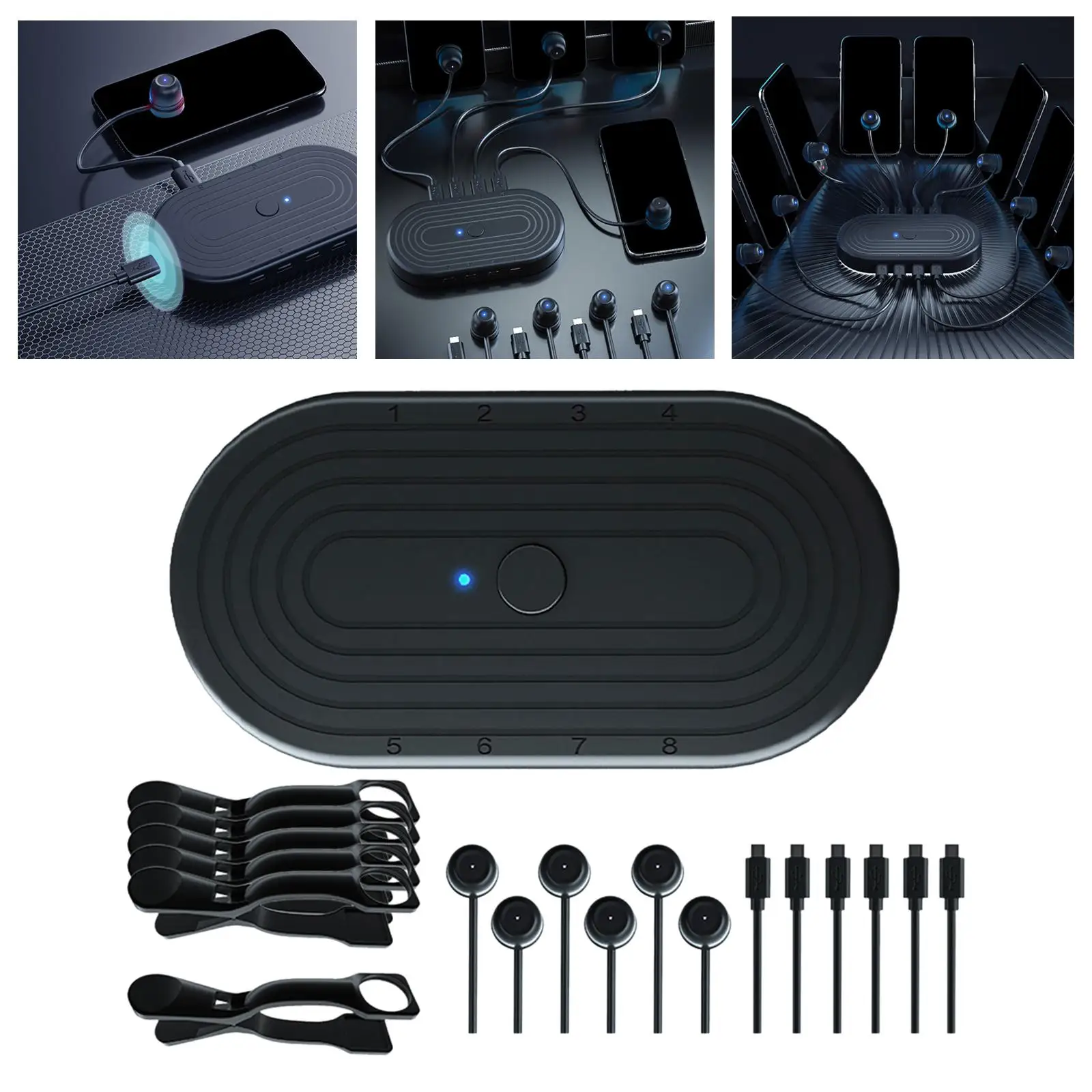 라이브 방송용 스마트폰 연속 10W 지능형 커넥터