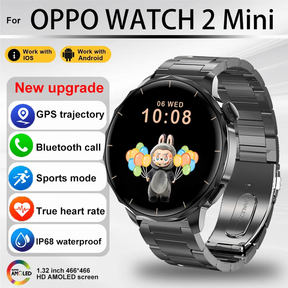 

Смарт-часы X2 Mini HD AMOLED 4 ГБ Память Bluetooth Вызов Загрузка Приложение Голос GPS Трек Компас Сердечный ритм Сон Спорт Смарт-часы