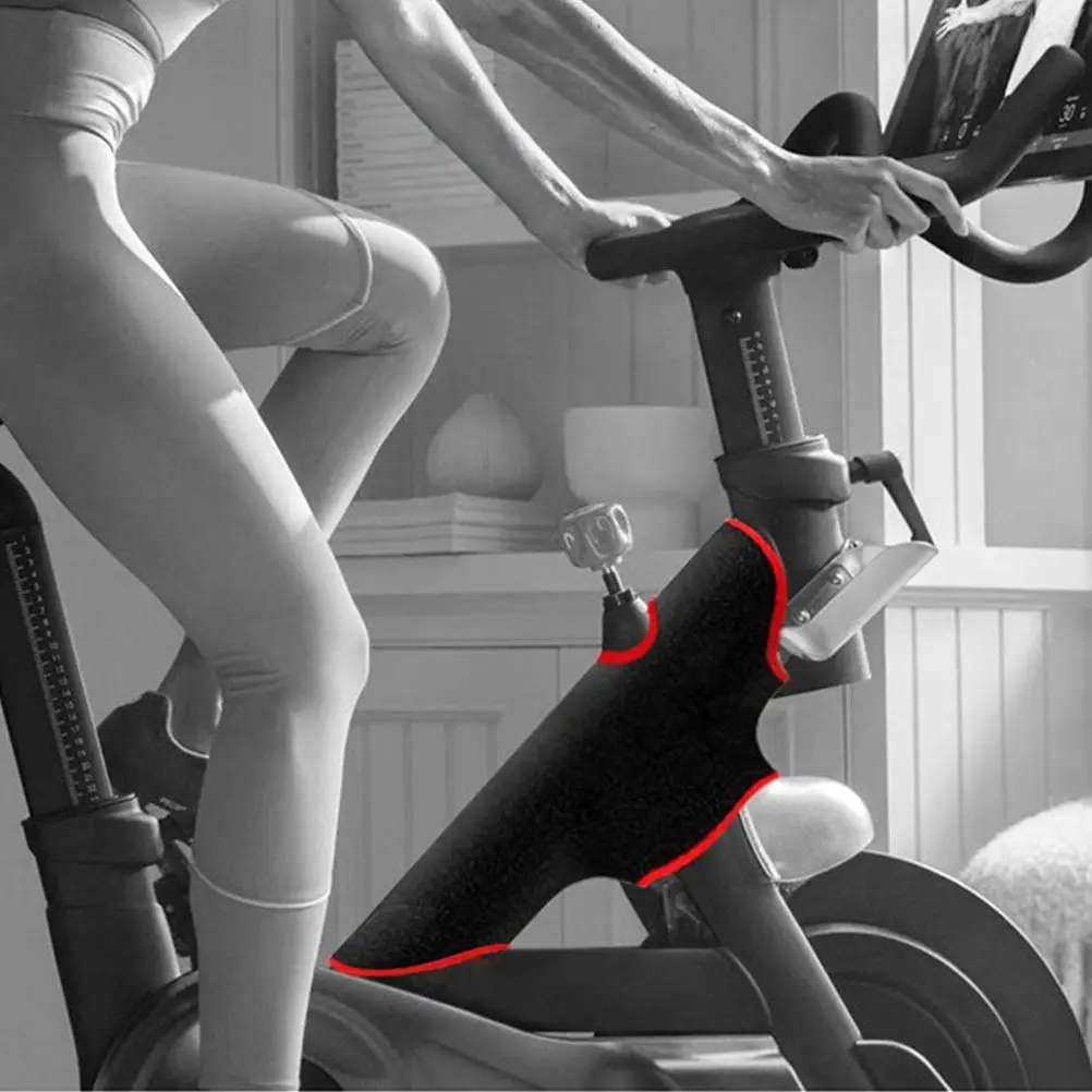 

Front Frame Protective Cover for Bicycles Dustproof Sweat Guard Compatible with Road Mountain Exercise Bikes Heavy Duty Bike