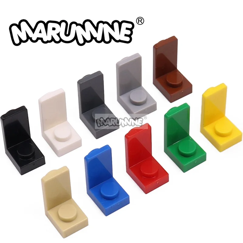 Marumine 300PCS MOC 73825 Bracket 1x1-1x2 Inverted Accessories Compatible Technology Bricks DIY Creative Model Kit Children Toy