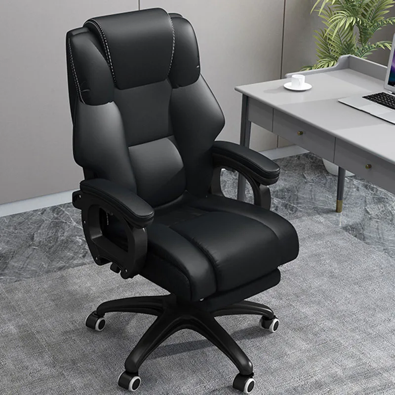 Black Support Office Chair Gaming Armrest Designer Bedroom Office Chair Lazy Nordic Silla Escritorio Oficina Salon Furniture